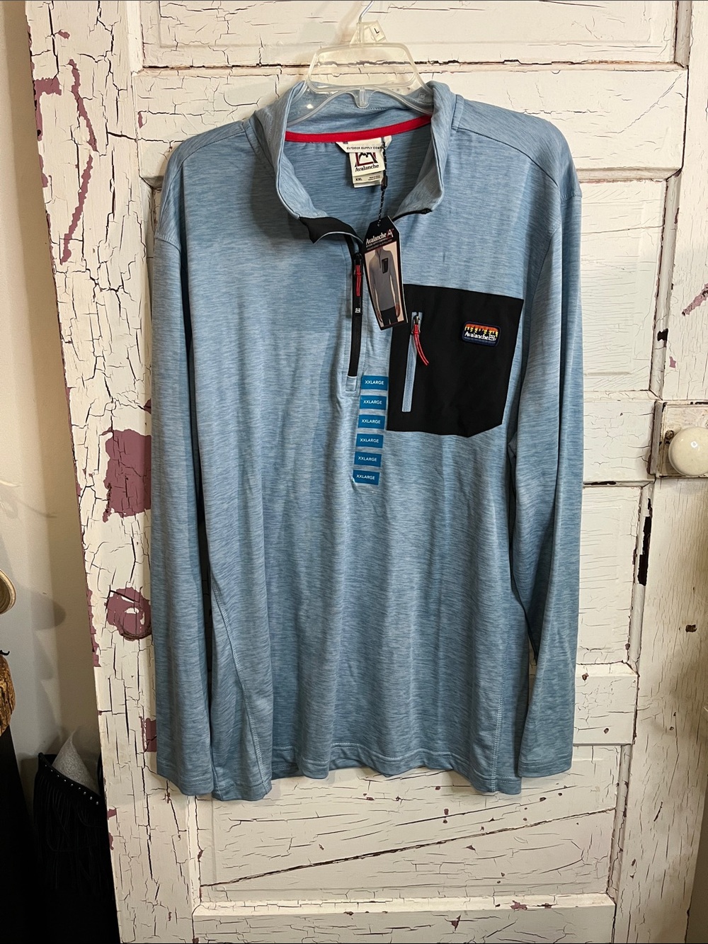 NWT Avalanche Men’s Long-Sleeve Quarter-Zip Pullover - XXL - MSRP $88